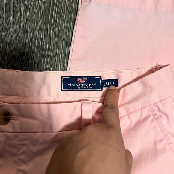 Vineyard Vines Relaxed Pink and Red Jeans - Picture 14 of 15